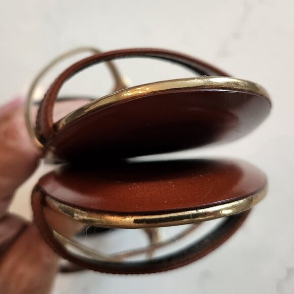 Louis Vuitton Gold Monogram Landscape Sandals, Authentic - Picture 10 of 13